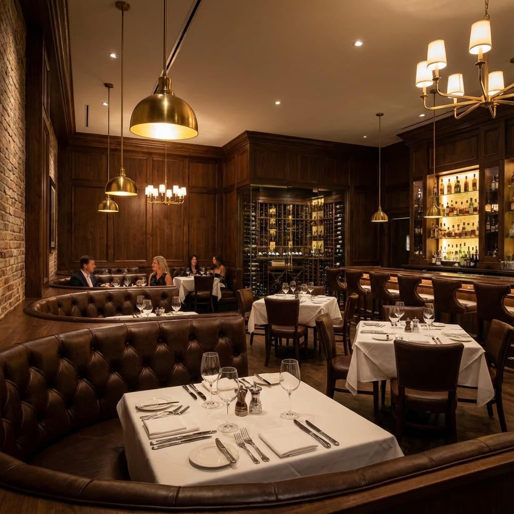 Cattle Steakhouse restaurant interior